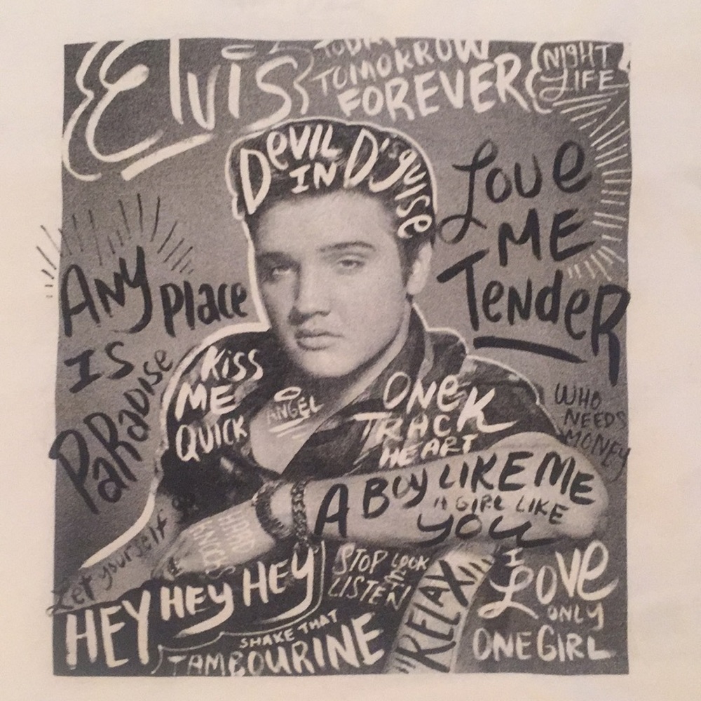 vintage style elvis crop top